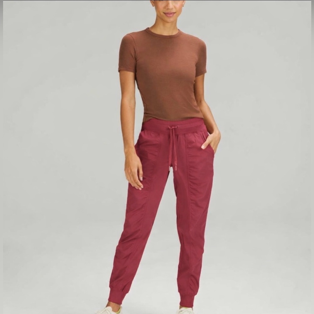 Lululemon Athletica Maroon Joggers